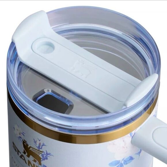 Authentic Stanley Love Shack Fancy Blue Everblooming Rosettes 40 OZ NWT - Picture 4 of 6